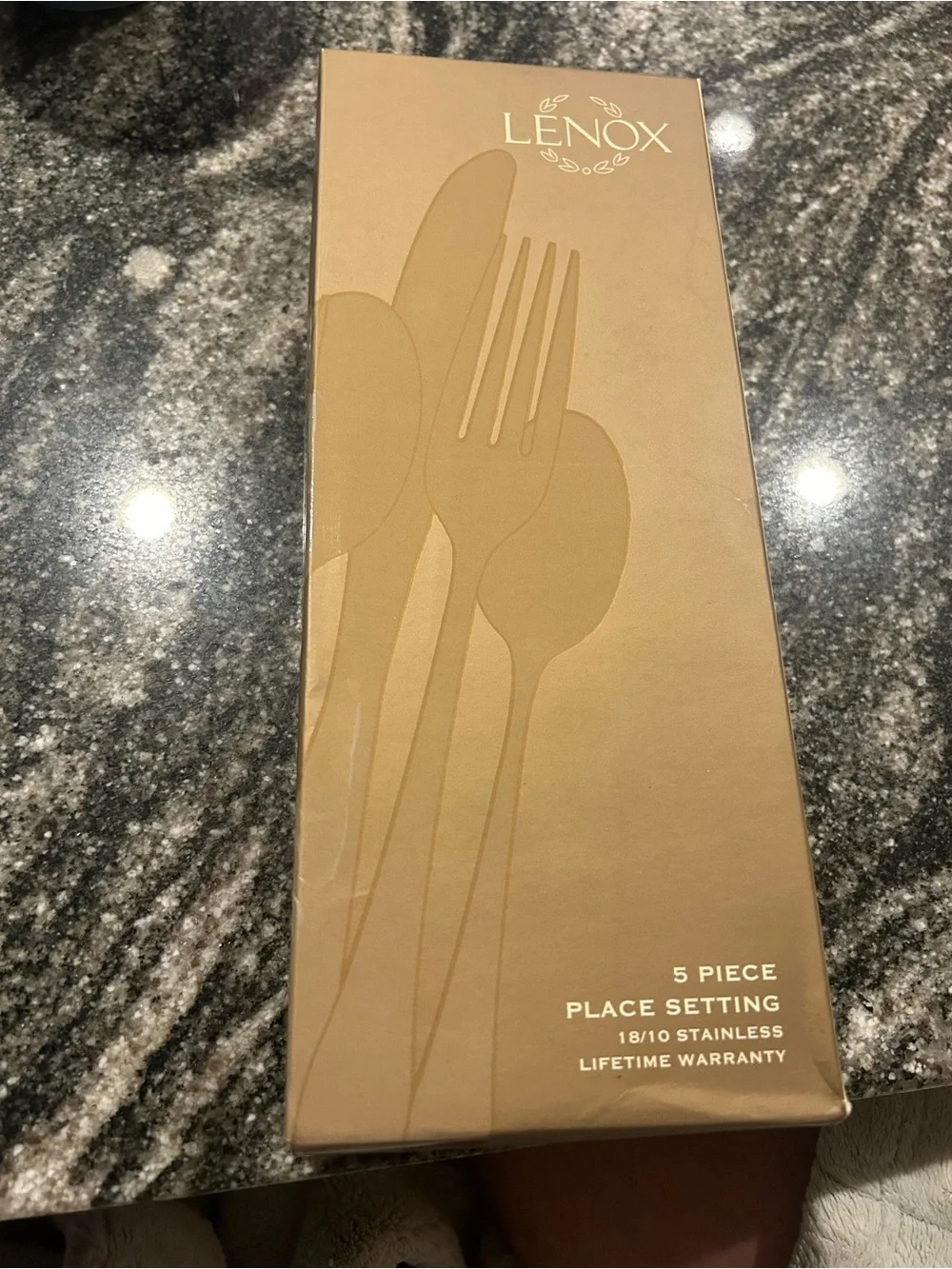 Lenox 5-Piece Place Setting Flatware - new unopened with seal